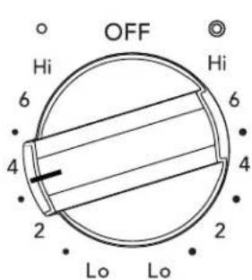 FRIGIDAIRE FGEF3047TF - To operate a dual radiant element: - 1