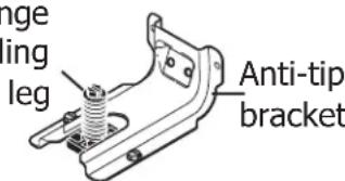 FRIGIDAIRE LGGF3046TD - Tip Over Hazard - 2