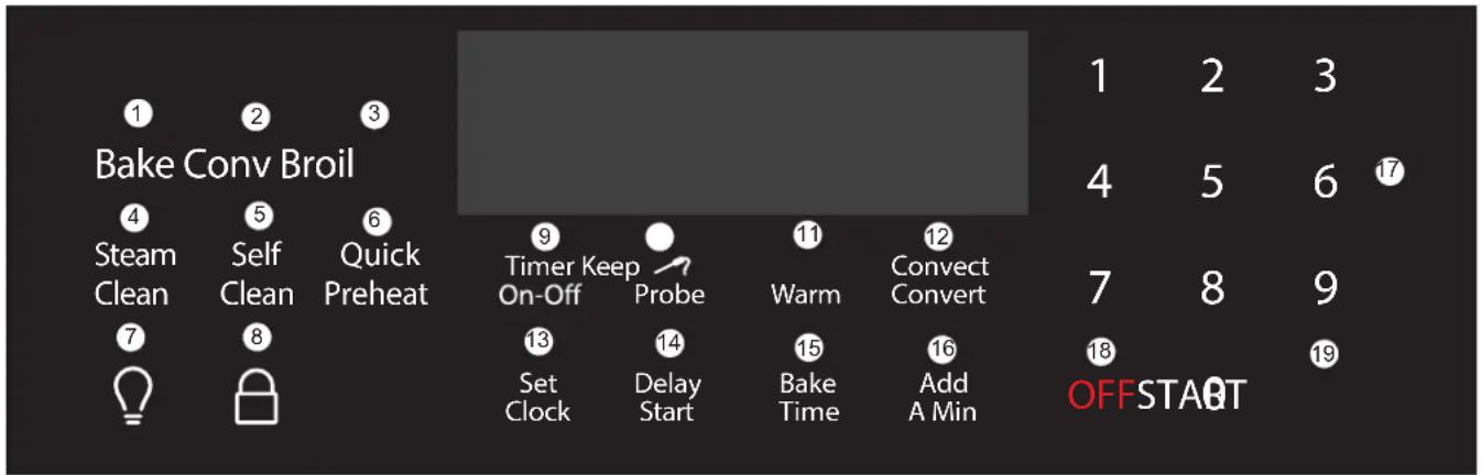 FRIGIDAIRE LGGF3046TD - SETTING OVEN CONTROLS - 1