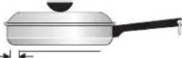FRIGIDAIRE FEFL69HS - Suggested Radiant Surface Element Settings Table - 3
