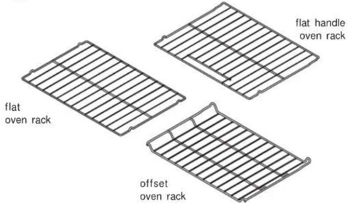 flat handle oven rack flat oven rack offset oven rack