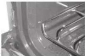 FRIGIDAIRE FEF355EB - Recommended Rack Positions for Broiling, Baking & Roasting: Food Rack Position - 3