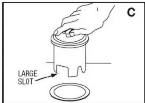 FRIGIDAIRE FFDI502DMS - The Anti-Jam Swivel I mpellers make a clicking sounds as they swing into place. This indicates normal operation. - 3
