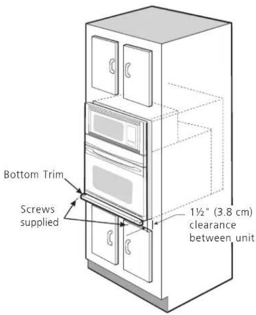 FRIGIDAIRE GLEB27M9FQ - Bottom Trim Installation: - 1
