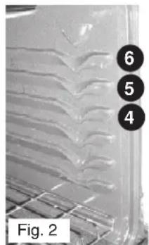 FRIGIDAIRE FEF355DB - Position Food category - 2