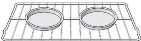 FRIGIDAIRE FFEF3015LB - Baking layer cakes with 1 or 2 oven racks - 2