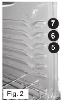 FRIGIDAIRE FEF369HS - Position Food category - 2