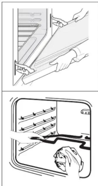FRIGIDAIRE FED300EB - Oven Cleaning - 1