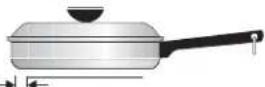 FRIGIDAIRE FED300EB - Selecting Surface Cooking Cookware - 4