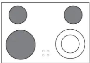 FRIGIDAIRE FED300EB - To Operate the Single Surface Elements: - 2