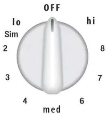 FRIGIDAIRE FED300EB - Setting Type of Cooking - 1