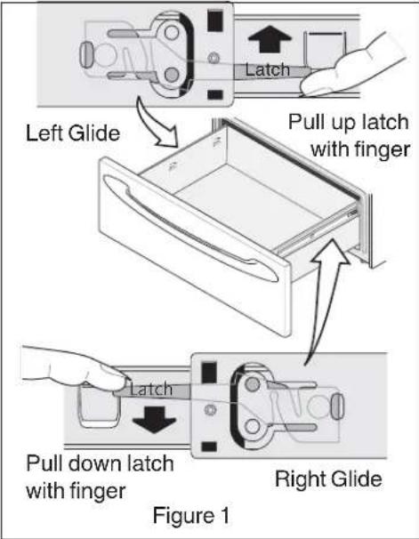 FRIGIDAIRE FED300EB - To Remove and Replace Warmer Drawer (some models) - 1