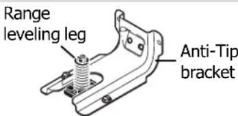 FRIGIDAIRE FGEF3077KB - Tip Over Hazard - 2