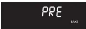 FRIGIDAIRE FGEF3077KB - To set quick preheat with a default oven set temperature of 350^ F: Step Press - 1