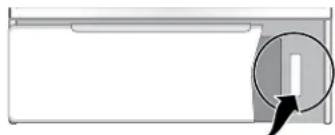 FRIGIDAIRE FGEF3034KB - Serial plate location - 1