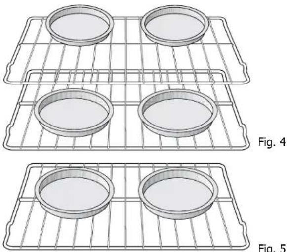 FRIGIDAIRE FEF352FB - Baking Layer Cakes with 1 or 2 Oven Racks - 1