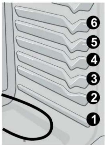 FRIGIDAIRE FEF352FB - Removing, replacing &amp; arranging oven racks - 1