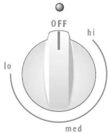 OFF hi lo med