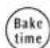 FRIGIDAIRE GLEF389HS - When the set bake time runs out: - 10