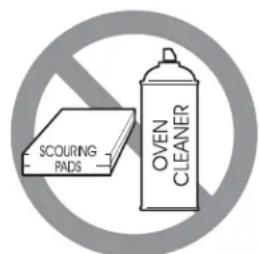 FRIGIDAIRE FGEF301DNF - Do not use the following on the ceramic glass cooktop: - 2