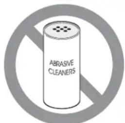 FRIGIDAIRE FGEF301DNF - Do not use the following on the ceramic glass cooktop: - 3