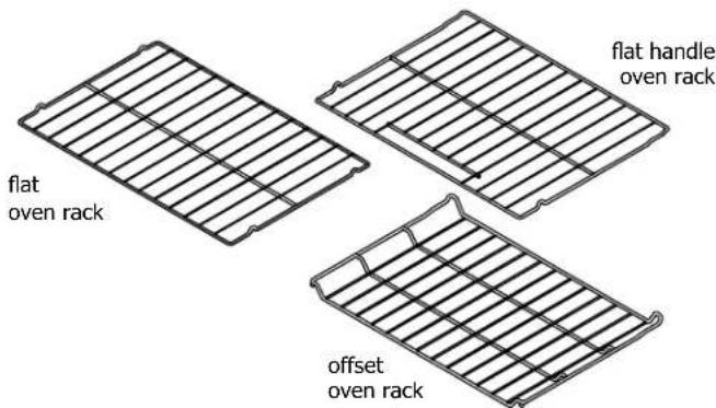 FRIGIDAIRE FFEF3009PB - Types of oven racks - 1