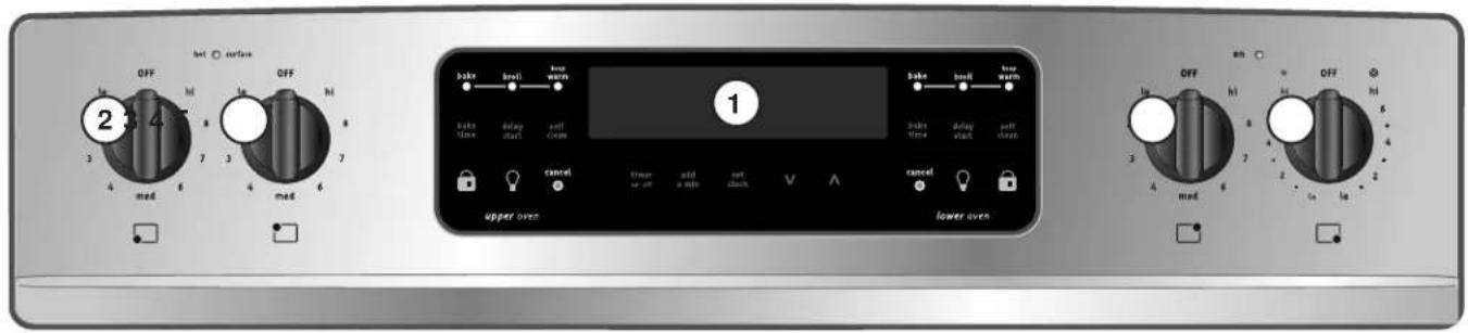 FRIGIDAIRE FGEF300DNB - FEATURES AT A GLANCE - 1