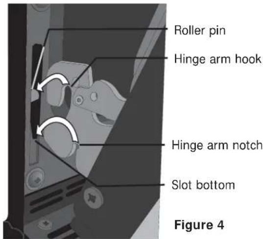 FRIGIDAIRE FGEF300DNW - To Remove Oven Door: - 4