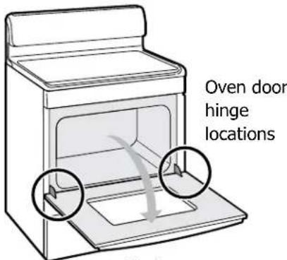 FRIGIDAIRE FFEF3009PW - Special door care instructions - Most oven doors contain glass that can break. Read the following recommendations: - 1