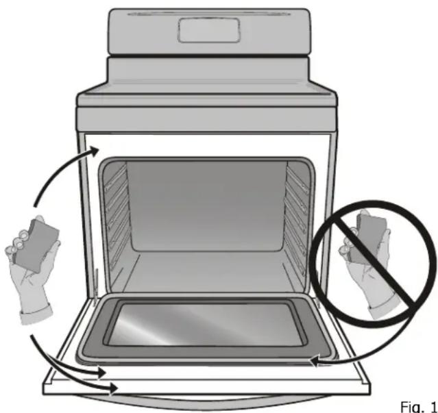 FRIGIDAIRE FFEF3015PB - CAUTION - 1