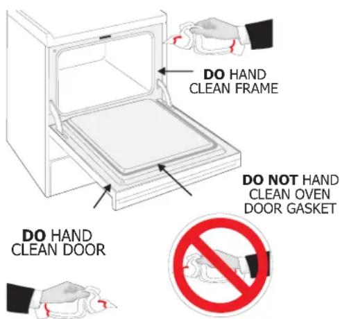 FRIGIDAIRE FFED3015LB - CAUTION - 1