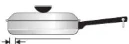 FRIGIDAIRE FFED3015LB - INCORRECT - 2