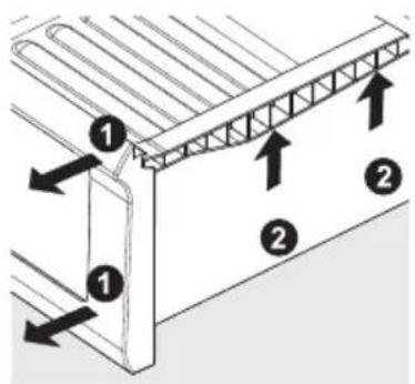 FRIGIDAIRE FGHB2735NE - To remove the Crisper Drawer for cleaning: - 1