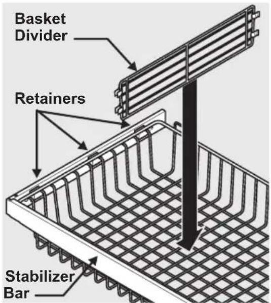 FRIGIDAIRE FGHB2735NE - Dividers Removal - 1