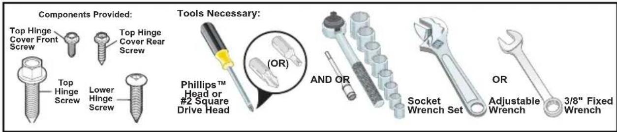FRIGIDAIRE FGHB2735NE - Required Tools - 1