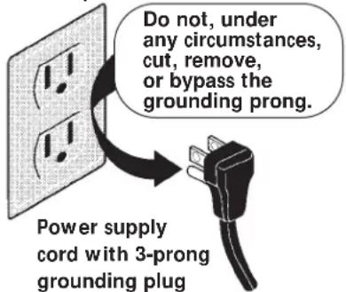 FRIGIDAIRE FAH124N2T - WARNING - 1