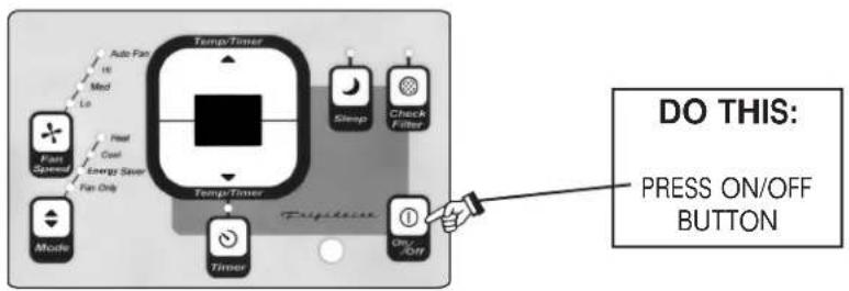 FRIGIDAIRE FAH124N2T - ELECTRONIC CONTROL OPERATING INSTRUCTIONS - 4