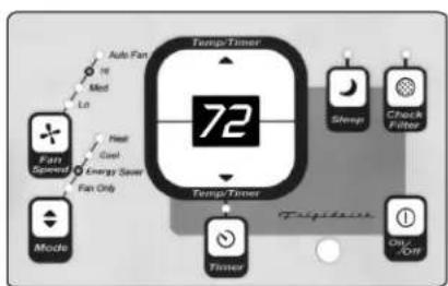 FRIGIDAIRE FAH124N2T - Air Conditioner Features (continued) - 4