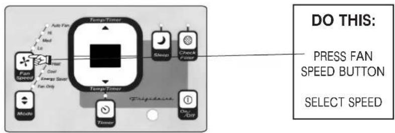 FRIGIDAIRE FAH124N2T - ELECTRONIC CONTROL OPERATING INSTRUCTIONS - 8