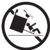 FRIGIDAIRE FGF366DC - WARNING - 1