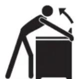FRIGIDAIRE FGGF3076KB - Tip Over Hazard - 1