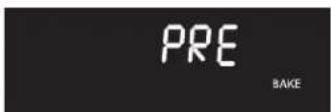 FRIGIDAIRE FGGF3054KB - To set quick preheat with a default oven set temperature of 350^ F: Step Press - 1
