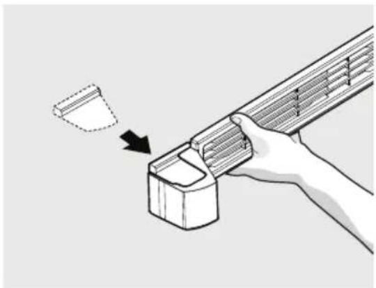 FRIGIDAIRE FFTR20G2QS - To install the toe grille: - 2