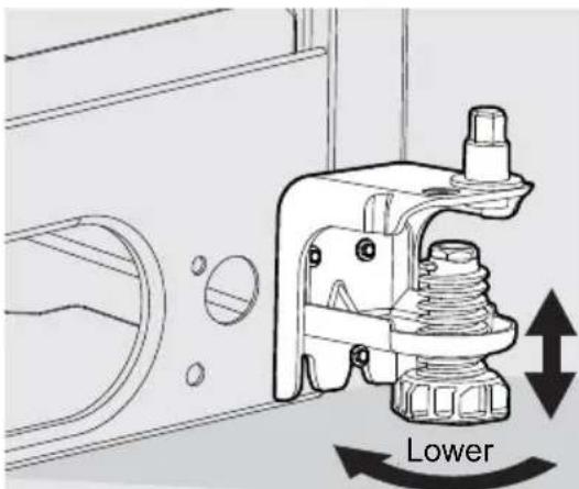 FRIGIDAIRE FFTR20G2QS - When reversing the door swing: - 2