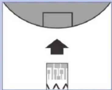 Simple diagram showing a building with an upward arrow and a roof-like structure (no text or symbols)