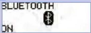 BLUETOOTH ON