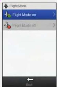 Accu-Chek Insight Diabetes Therapy System - Turning On Flight Mode - 2