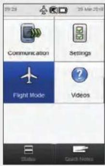 Accu-Chek Insight Diabetes Therapy System - Turning Off Flight Mode - 1