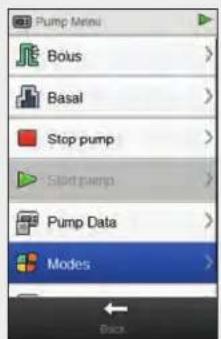 Accu-Chek Insight Diabetes Therapy System - Changing the Signal Mode of the Pump - 1