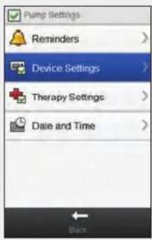 Accu-Chek Insight Diabetes Therapy System - Setting the Pump Language - 2